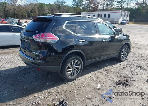 2015 Nissan Rogue Sl из США, поврежденный, VIN 5N1AT2MV1FC847478